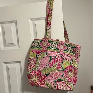 Vera Bradley Very Berry Paisley Purse